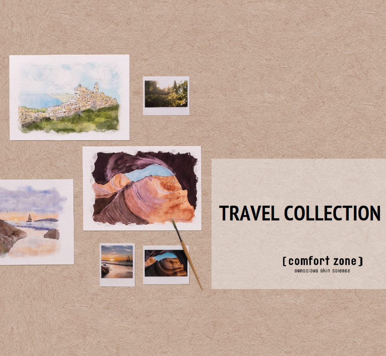 The Travel Collection 2023 in de etalage